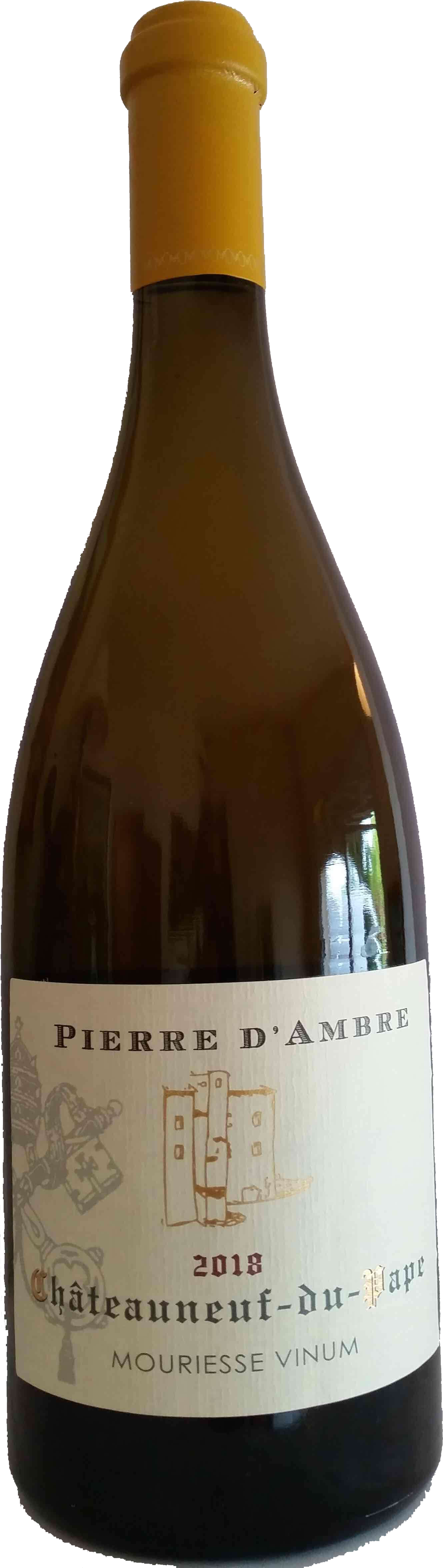 Chateauneuf Du Pape White Cuvee Pierre D Ambre Mouriesse Vinum